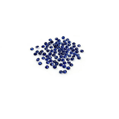 Natural  Bangkok Blue Sapphire Calibrated Rounds| 3mm & 4mm
