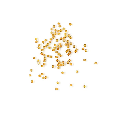 Natural Citrine Calibrated Cabochon Rounds | 2mm & 2.5mm