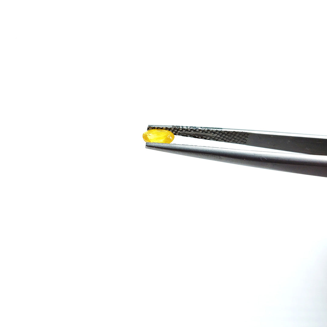 Natural Bangkok Yellow Sapphire Calibrated Ovals | 3x5mm & 6x4mm