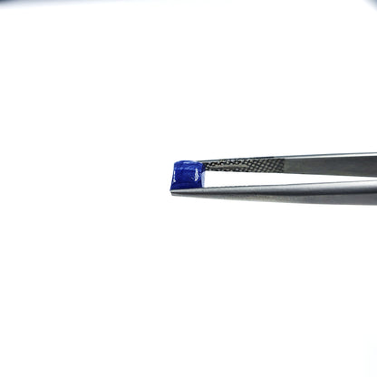 Natural  Bangkok Blue Sapphire Calibrated Cabochon Squares | 5mm & 6mm