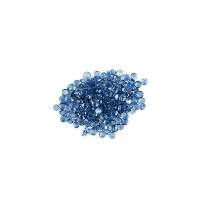 Natural Untreated Blue Sapphire Calibrated Rounds | 2mm & 2.5mm