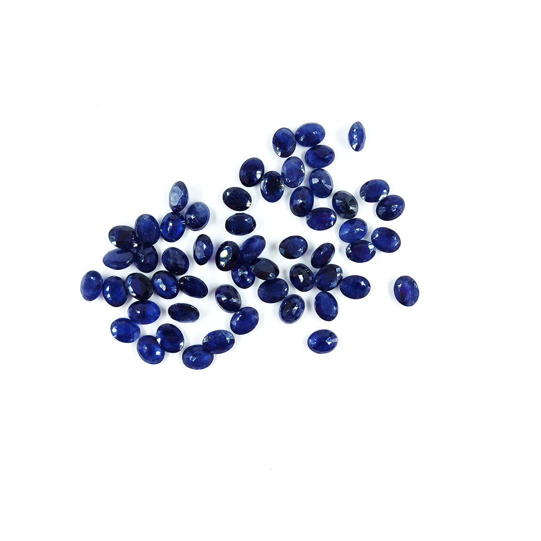 Natural Bangkok Blue Sapphire Calibrated Ovals | 7x9mm & 8x10mm