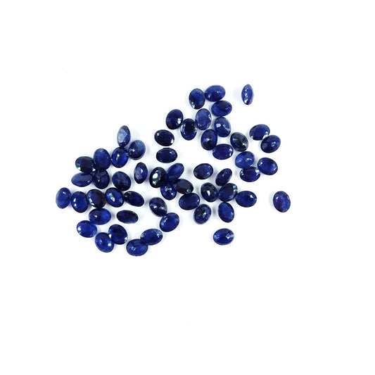 Natural Bangkok Blue Sapphire Calibrated Ovals | 7x9mm & 8x10mm