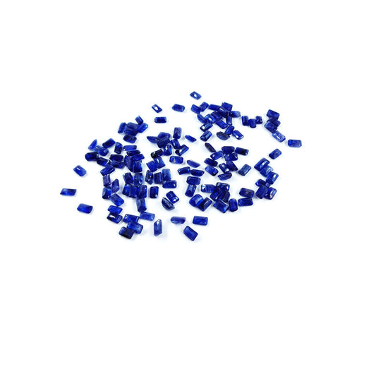 Natural  Bangkok Blue Sapphire Calibrated Octagons | 3x5mm & 6x4mm