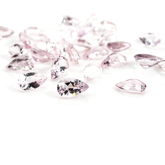 Natural Morganite Calibrated Pears | 3x5mm & 4x6mm
