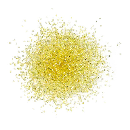 Natural Untreated Yellow Sapphire Calibrated Diamond Cut Rounds | 1mm & 1.25mm