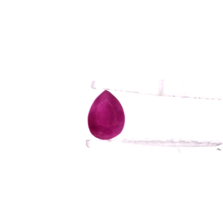 Natural African Untreated Calibrated Ruby Pears | 3x5mm & 4x6mm