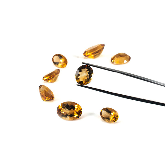 Natural Citrine Calibrated Ovals | 11x14mm & 12x16mm