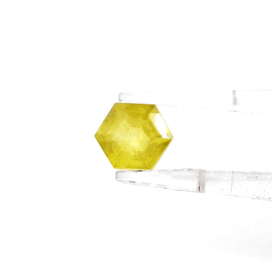 Natural Bangkok Yellow Sapphire Calibrated Hexagons | 7mm & 8mm