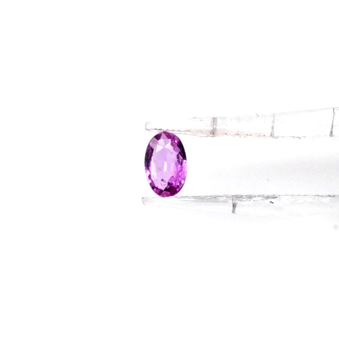 Natural Untreated Pink Sapphire Calibrated Ovals | 3x5mm & 4x6mm