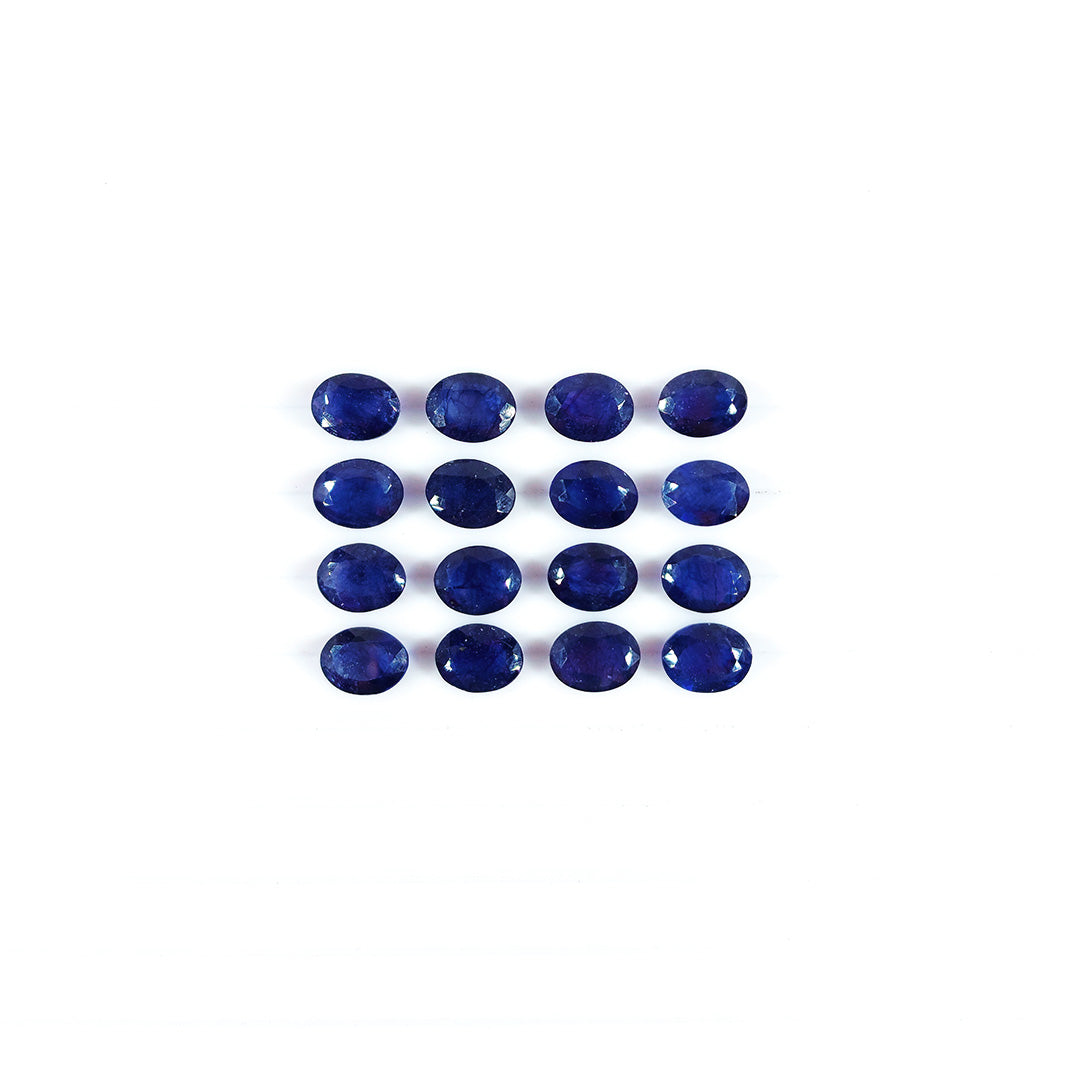 Natural Bangkok Blue Sapphire Calibrated Ovals | 7x9mm & 8x10mm