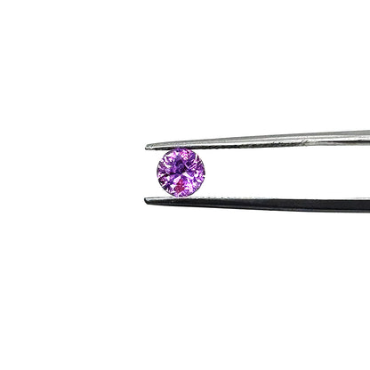 Natural Untreated Ceylon Purple Sapphire Diamond Cut Rounds | 1.07cts