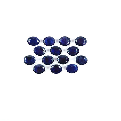 Natural  Bangkok Blue Sapphire Calibrated Ovals | 9x11mm & 10x12mm
