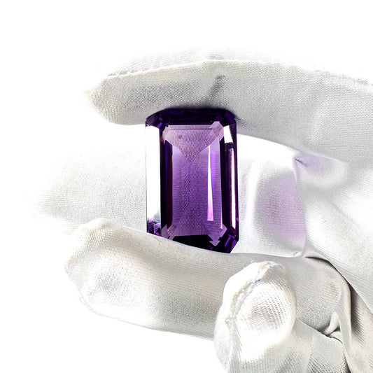 Natural Amethyst Octagon | 63.51cts