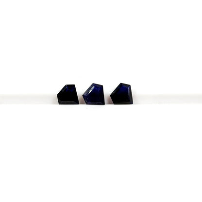 Natural  Bangkok Blue Sapphire Calibrated Fancy Shape 9x10mm