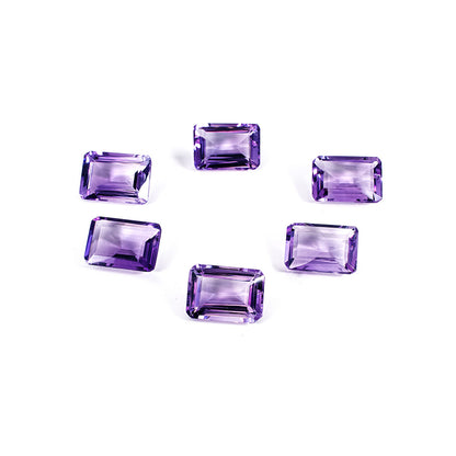 Natural Brazil Amethyst Calibrated Octagons | 12x16mm & 13x18mm