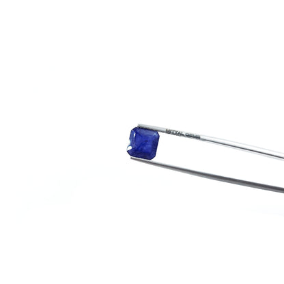 Natural  Bangkok Blue Sapphire Calibrated Squares Octagons | 7mm & 8mm