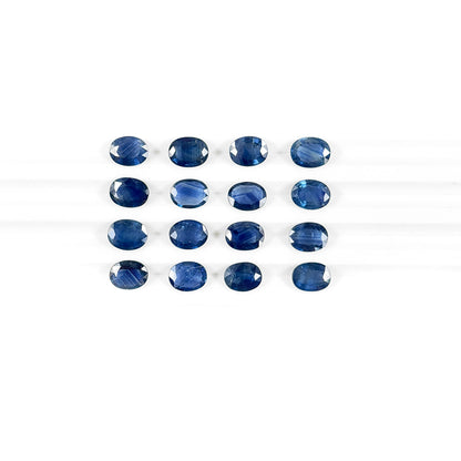 Natural Untreated Blue Sapphire Calibrated Ovals | 7x9mm & 8x10mm