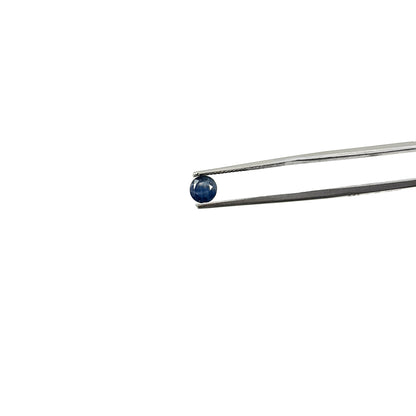 Natural Untreated Blue Sapphire Calibrated Rounds | 5mm & 6mm