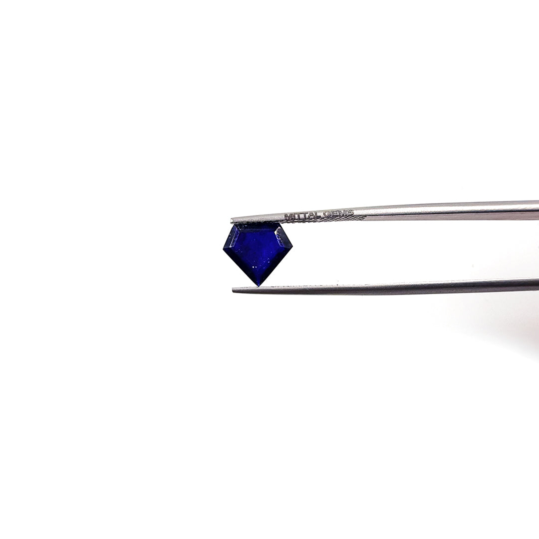 Natural  Bangkok Blue Sapphire Calibrated Fancy Shape 9x10mm