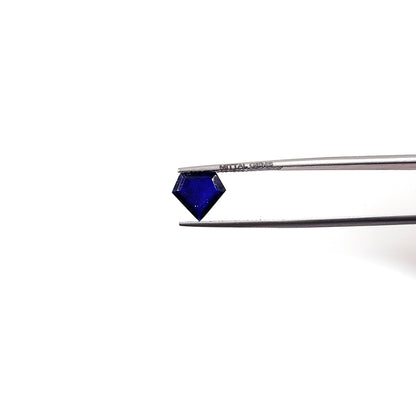 Natural  Bangkok Blue Sapphire Calibrated Fancy Shape 9x10mm