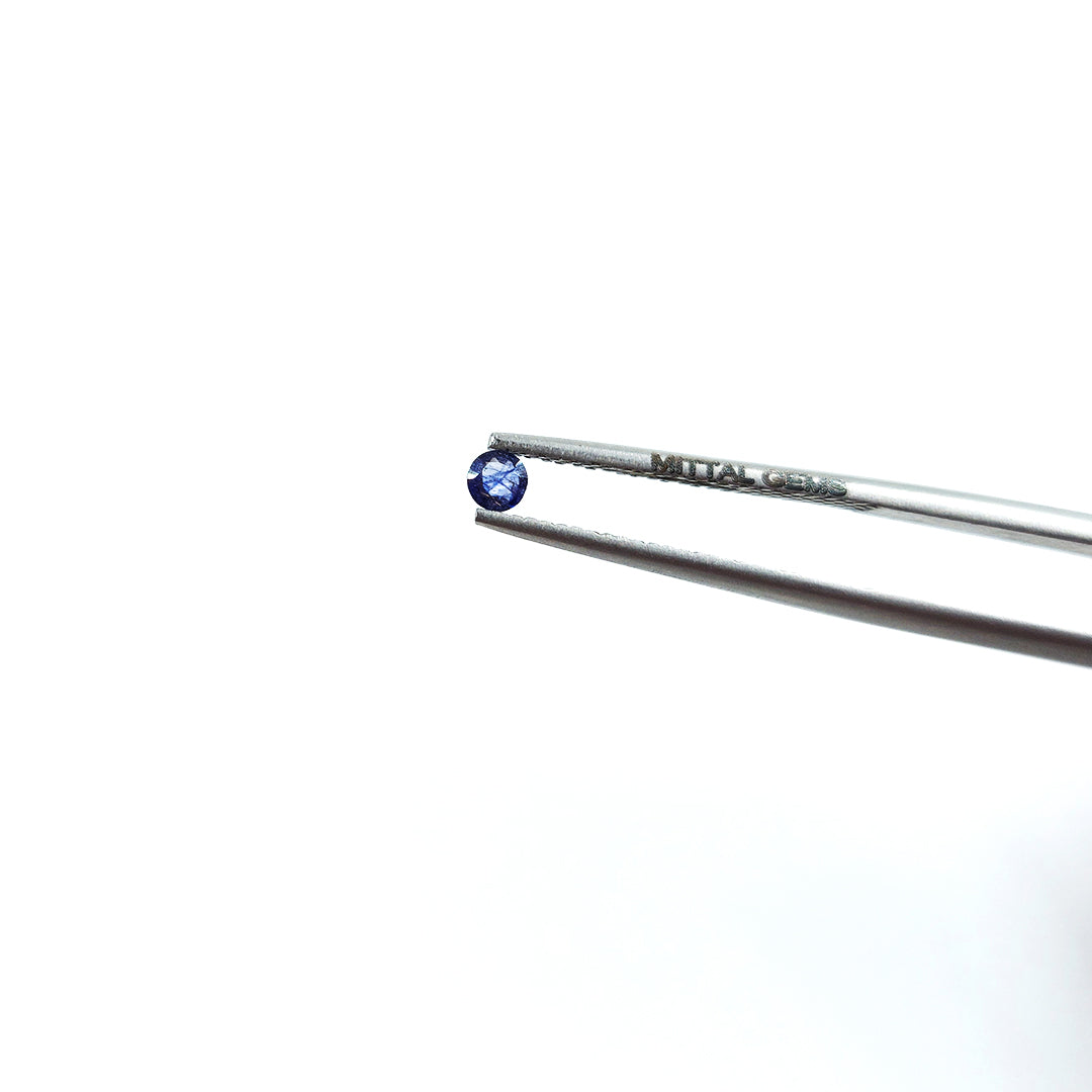 Natural Bangkok Blue Sapphire Calibrated Rounds | 3mm & 4mm