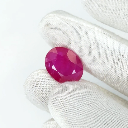 Untreated Mozambique Ruby 11.81cts