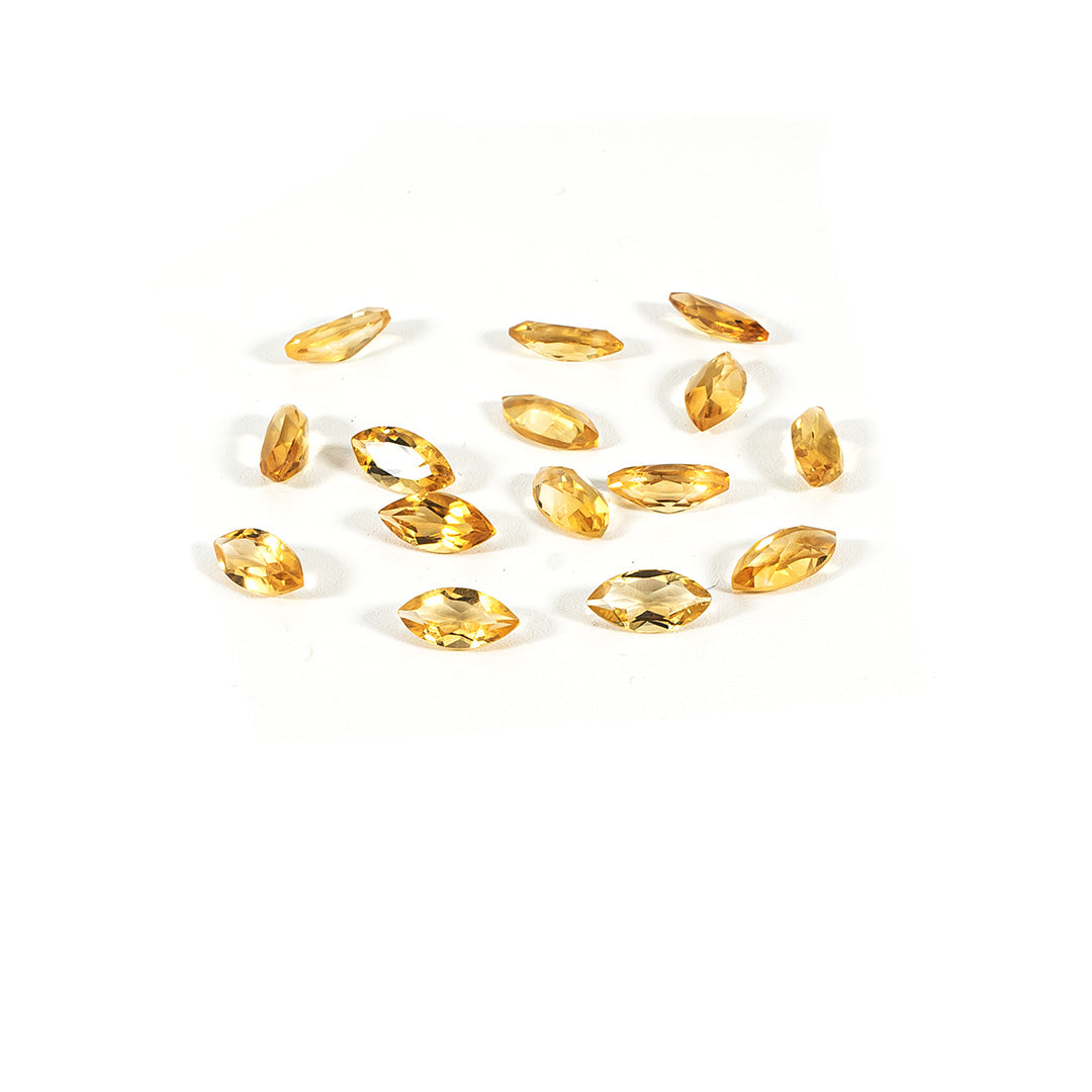 Natural Citrine Calibrated Marquise | 2.5x5mm & 3x6mm