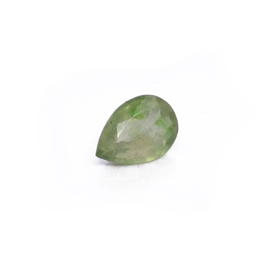 Natural Bangkok Green Sapphire Pear 3.81cts