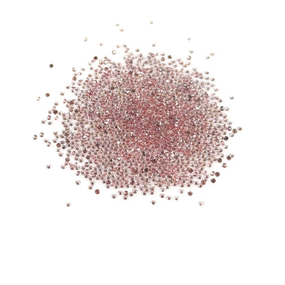 Natural Untreated Copper Sapphire Calibrated Diamond Cut Rounds | 1mm & 1.25mm