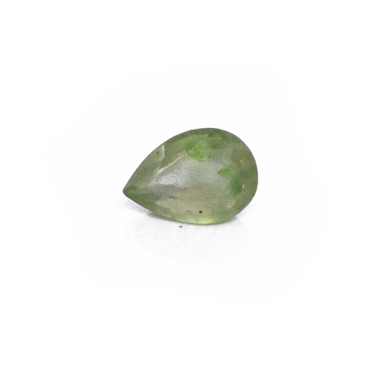 Natural Bangkok Green Sapphire Pear 3.81cts