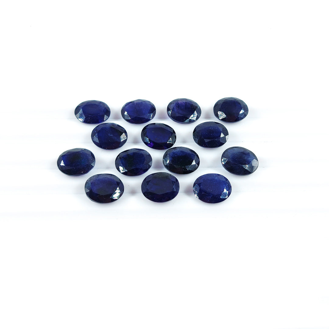 Natural  Bangkok Blue Sapphire Calibrated Ovals | 9x11mm & 10x12mm