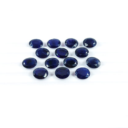 Natural  Bangkok Blue Sapphire Calibrated Ovals | 9x11mm & 10x12mm