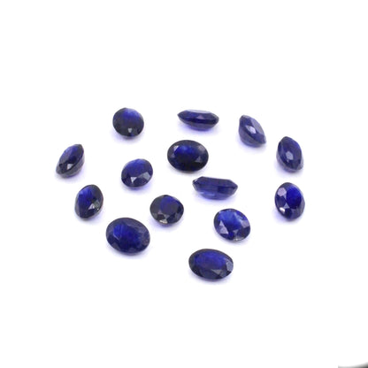 Natural Bangkok Blue Sapphire Calibrated Ovals | 5x7mm & 6x8mm