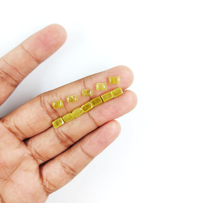 Natural Bangkok Yellow Sapphire Calibrated Octagons | 3x5mm & 6x4mm