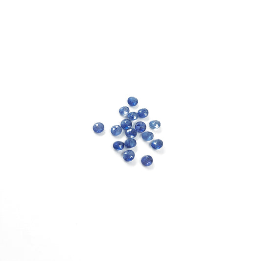 Natural  Bangkok Blue Sapphire Calibrated briolette Rounds | 3mm & 4mm