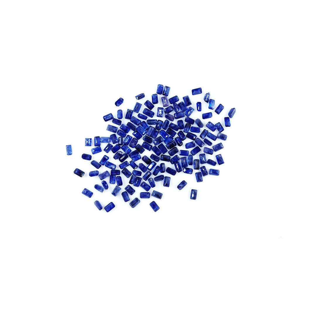 Natural  Bangkok Blue Sapphire Calibrated Octagons | 3x5mm & 6x4mm