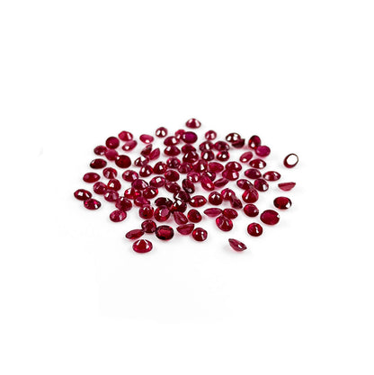 Natural Bangkok Ruby Calibrated Ovals | 5x6mm & 6x7mm