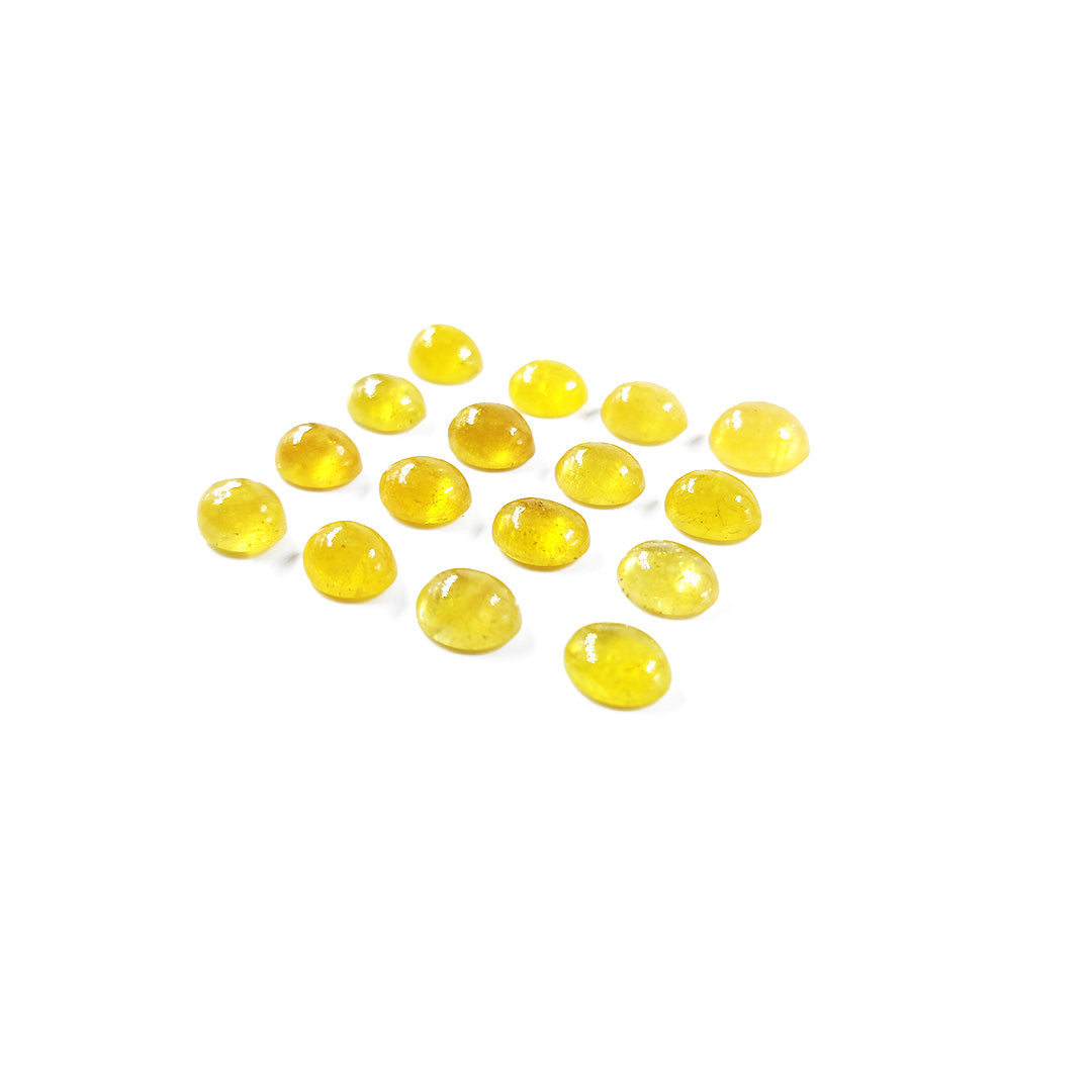 Natural Bangkok Yellow Sapphire Calibrated  Ovals | 7x5mm & 8x6mm