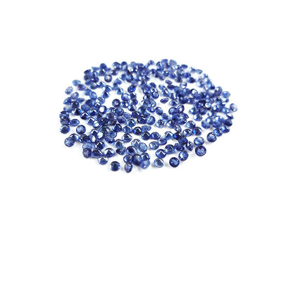 Natural Bangkok Blue Sapphire Calibrated Rounds | 3mm & 4mm