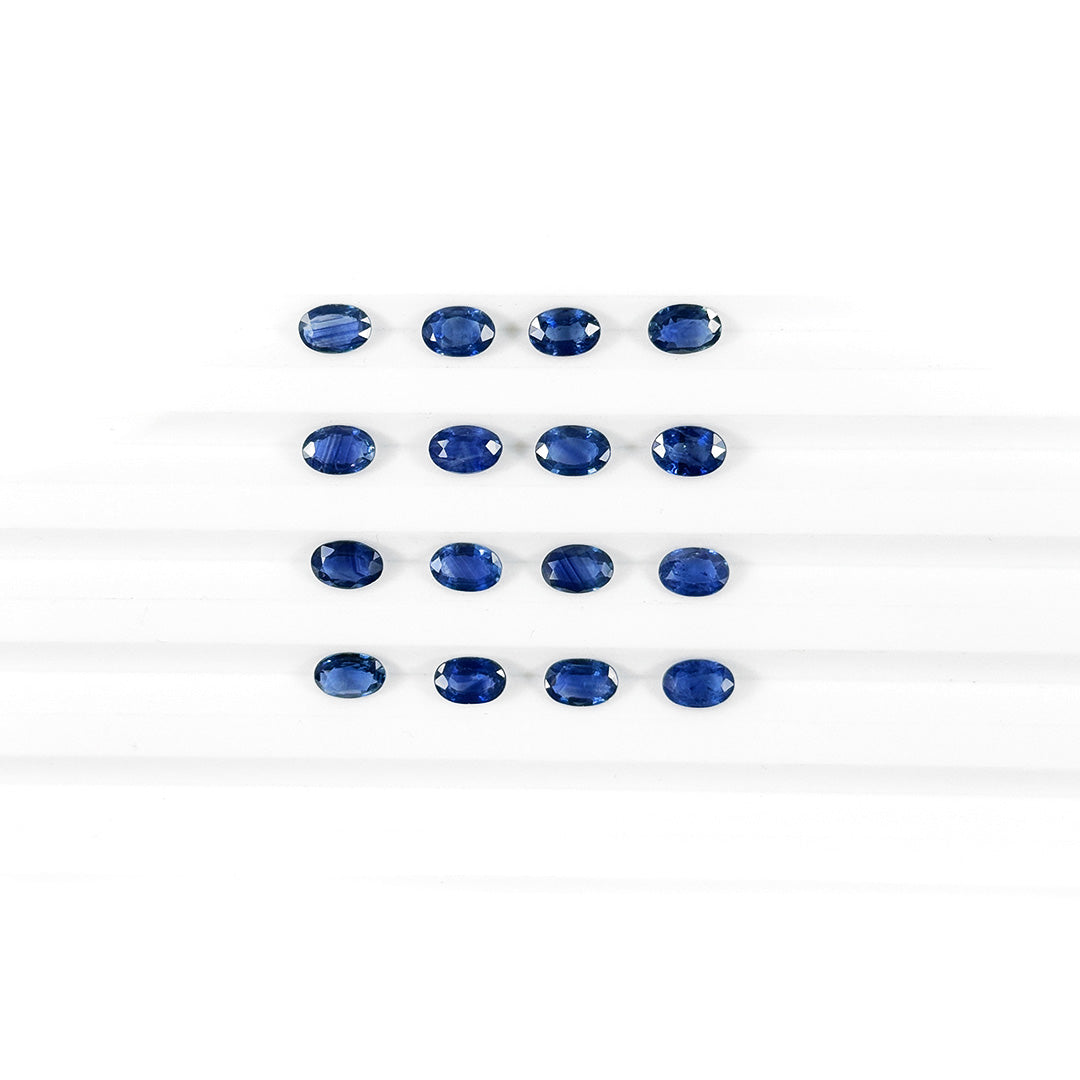 Natural  Bangkok Untreated Blue Sapphire Calibrated Ovals | 3x5mm & 6x4mm