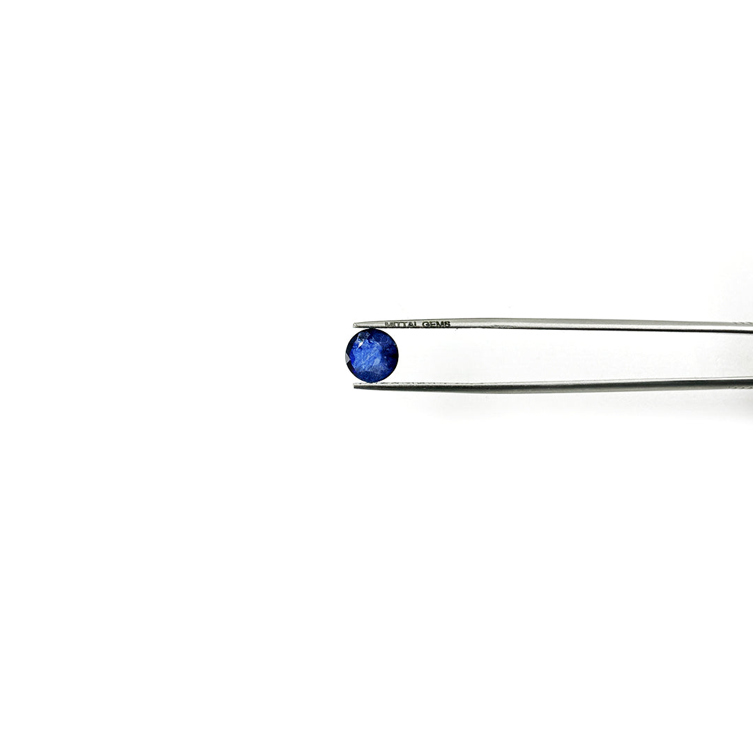 Natural  Bangkok Blue Sapphire Calibrated Rounds | 9mm & 10mm