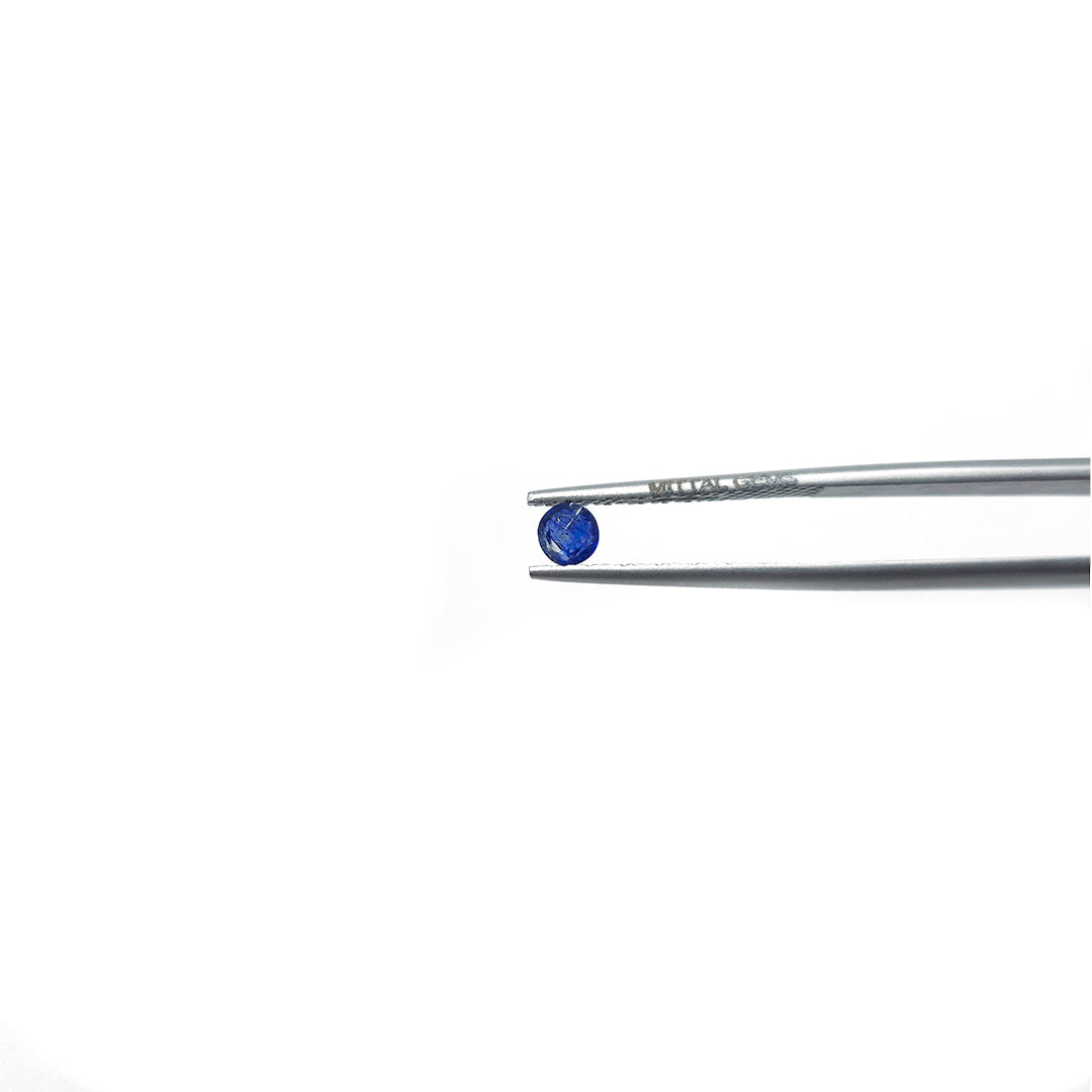 Natural  Bangkok Blue Sapphire Calibrated briolette Rounds| 3mm & 4mm