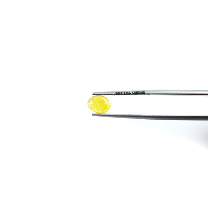 Natural Bangkok Yellow Sapphire Calibrated  Ovals | 7x5mm & 8x6mm