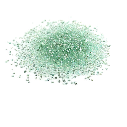 Natural Zambian Emerald Calibrated Diamond Rounds 2mm