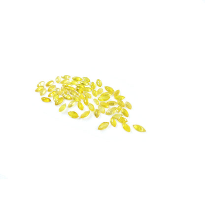 Natural Bangkok Yellow Sapphire Calibrated Marquise | 2.5x5mm & 3x6mm