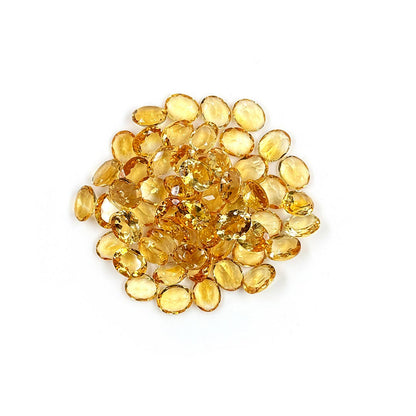Natural Citrine Calibrated Ovals | 7x9mm & 8x10mm
