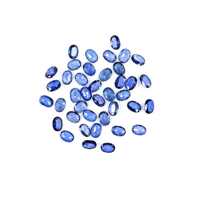 Natural Bangkok  Blue Sapphire Calibrated Ovals | 3x5mm & 4x6mm