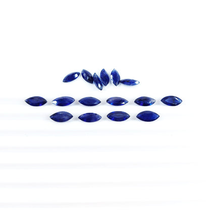 Natural Bangkok Blue Sapphire Calibrated Marquise 8x12mm