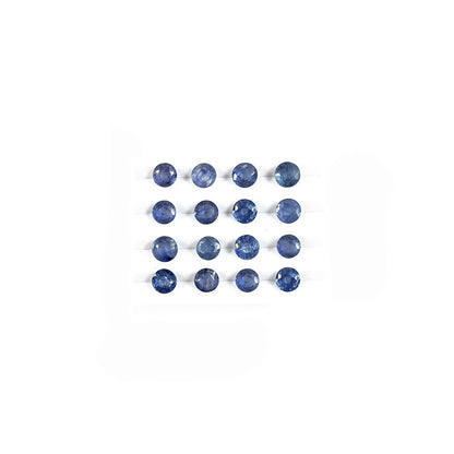Natural  Bangkok Blue Sapphire Calibrated Rounds | 7mm & 8mm